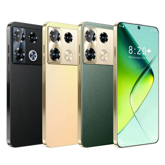 Note40 Pro Smartphone - Black, Gold, Green